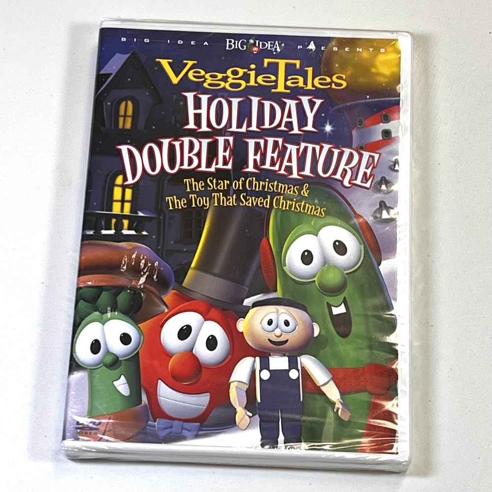 Veggie Tales DVD The Star‎ of Christmas Holiday Double Feature Kids Brand New